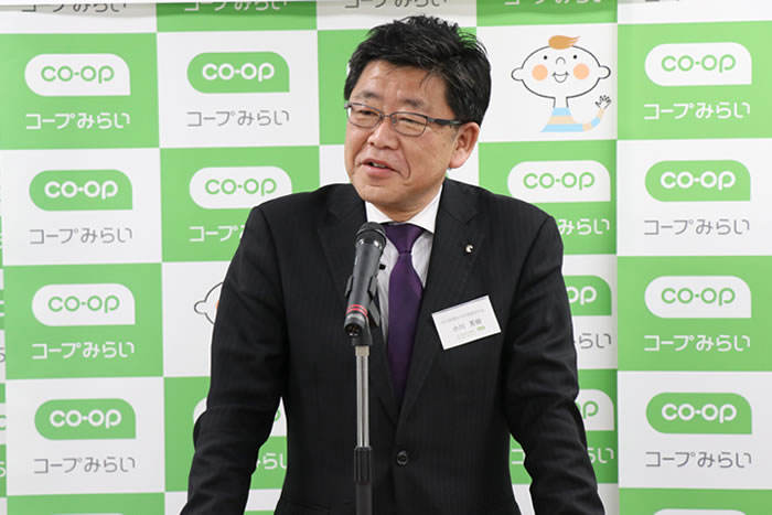 埼玉新聞社の小川秀樹代表取締役社長の写真