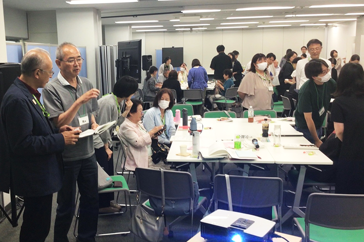 閉会後、分散会を越えての交流
